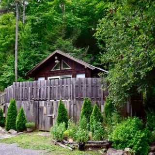 Exterior of Garden Cabin - The Cove at Fairview - Vacation Rentals - Asheville, NC