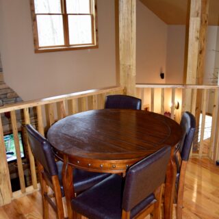 The Game room at My Place has a game table - The Cove at Fairview - Vacation Rentals- Asheville, North Carolina