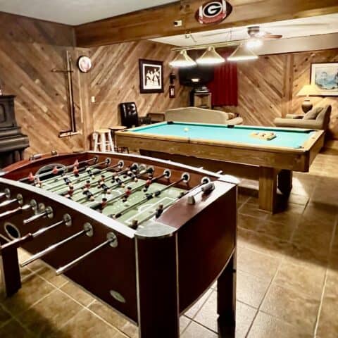 The game room features something for kids of all ages - The Cove at Fairview - Vacation Rentals - Asheville, NC