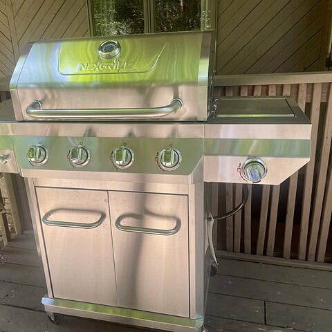 We have a new propane grill - The Cove at Fairview - Vacation Rentals - Asheville, NC