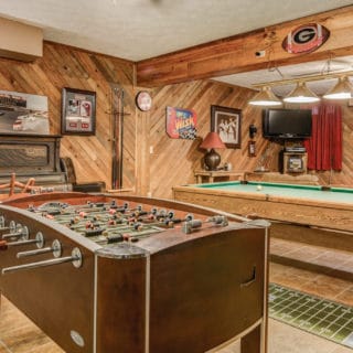 Our House Game Room - The Cove at Fairview Vacation Rentals - Asheville NC